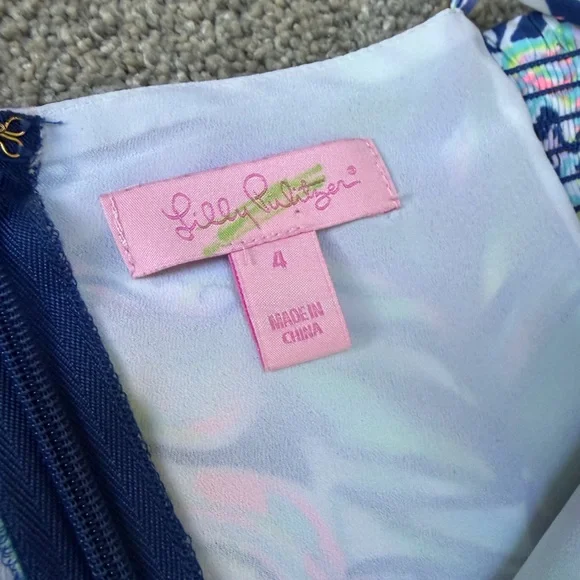 Lilly Pulitzer Jumpsuit “Hanging with Fronds” print - Picture 4 of 4